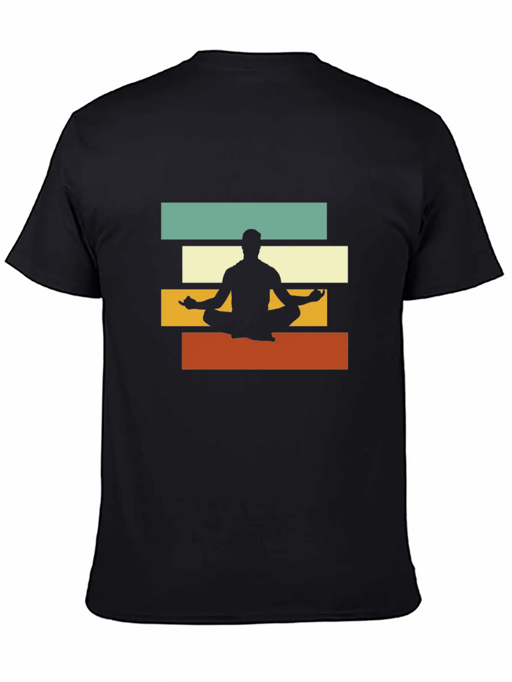 Meditation Retro Stylish Everyday T-Shirt – Unisex Basic Cotton Tee