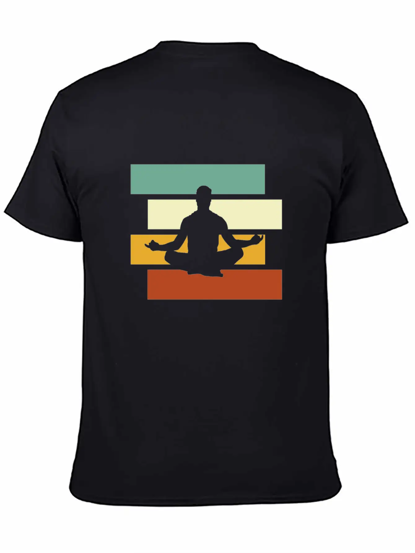 Meditation Retro Stylish Everyday T-Shirt – Unisex Basic Cotton Tee