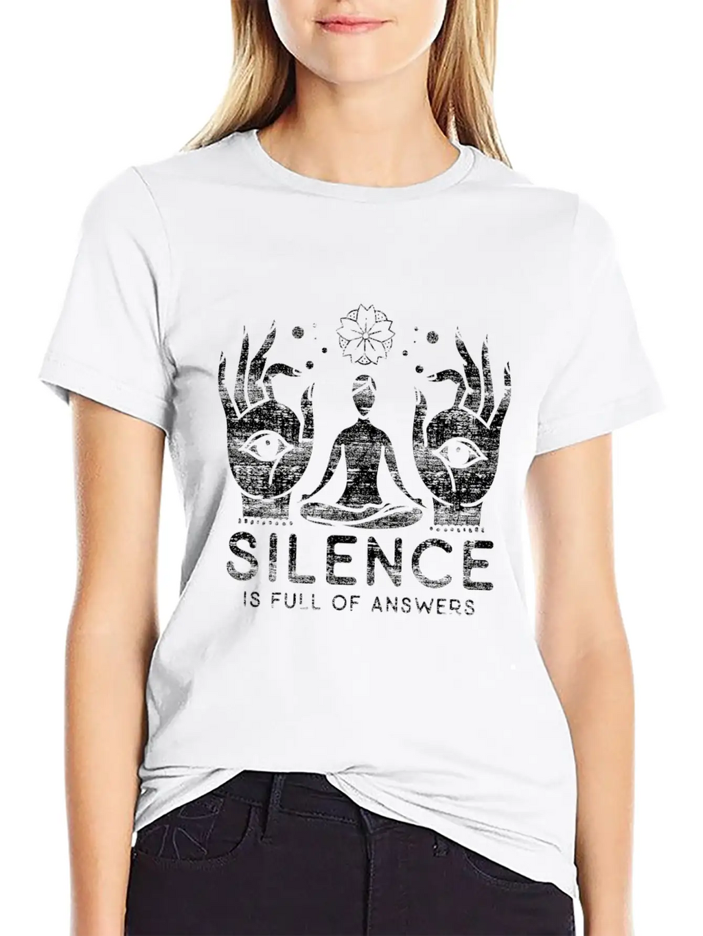 Meditation Stylish Everyday T-Shirt – Unisex Basic Cotton Tee