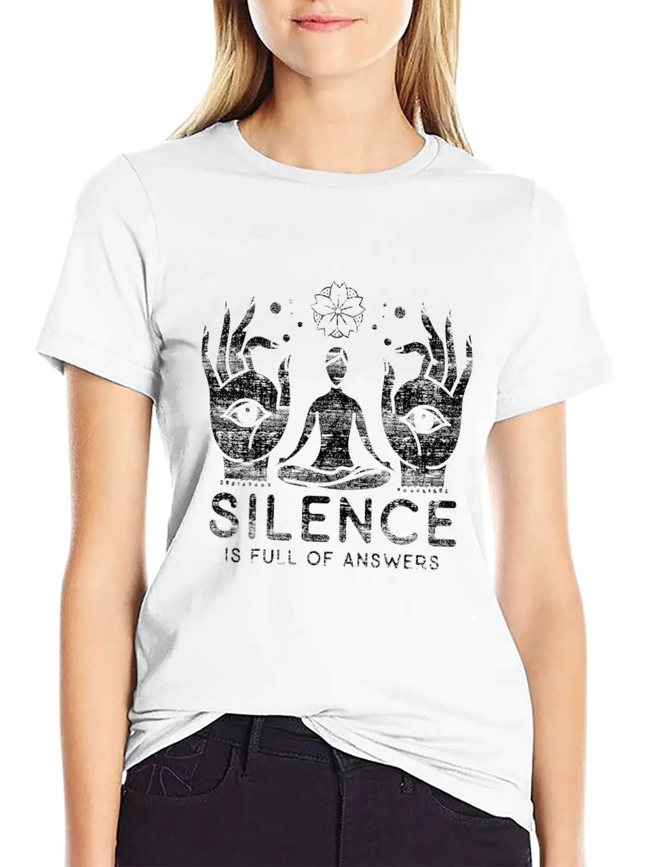 Meditation Stylish Everyday T-Shirt – Unisex Basic Cotton Tee