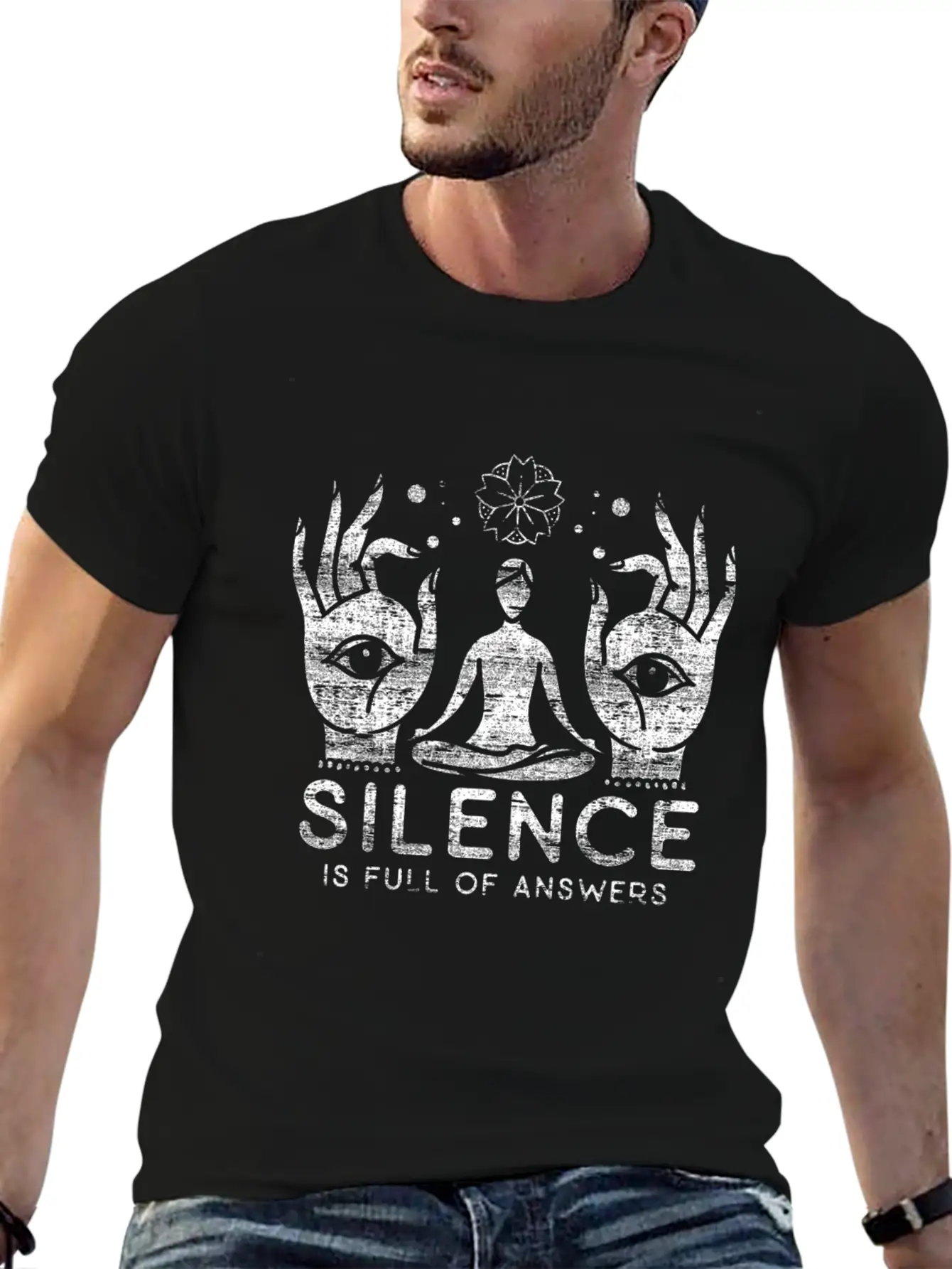 Meditation Stylish Everyday T-Shirt – Unisex Basic Cotton Tee