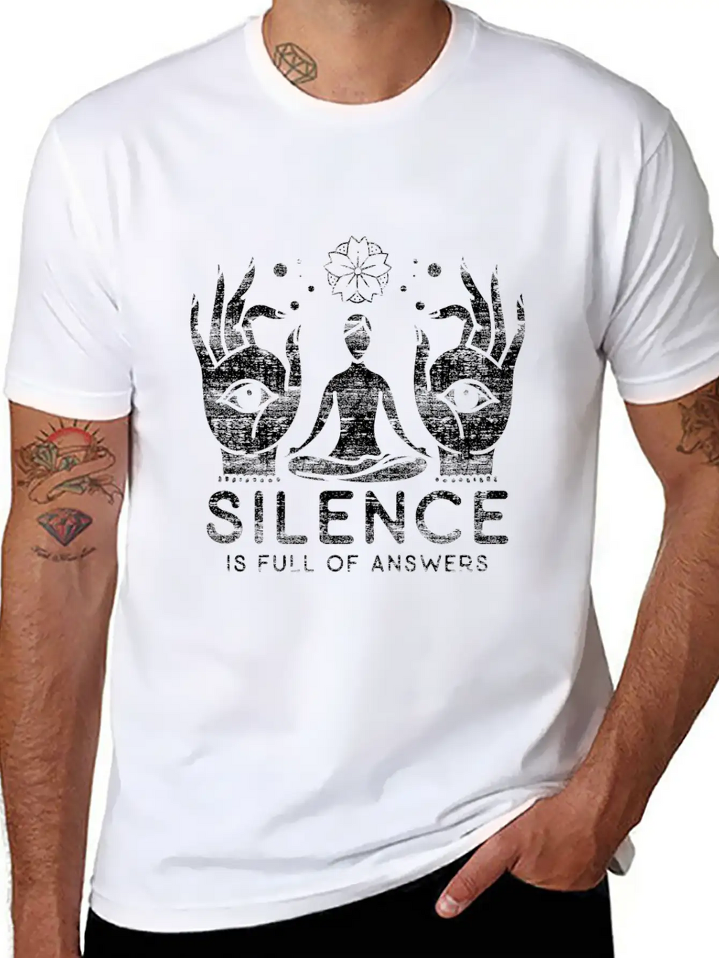 Meditation Stylish Everyday T-Shirt – Unisex Basic Cotton Tee