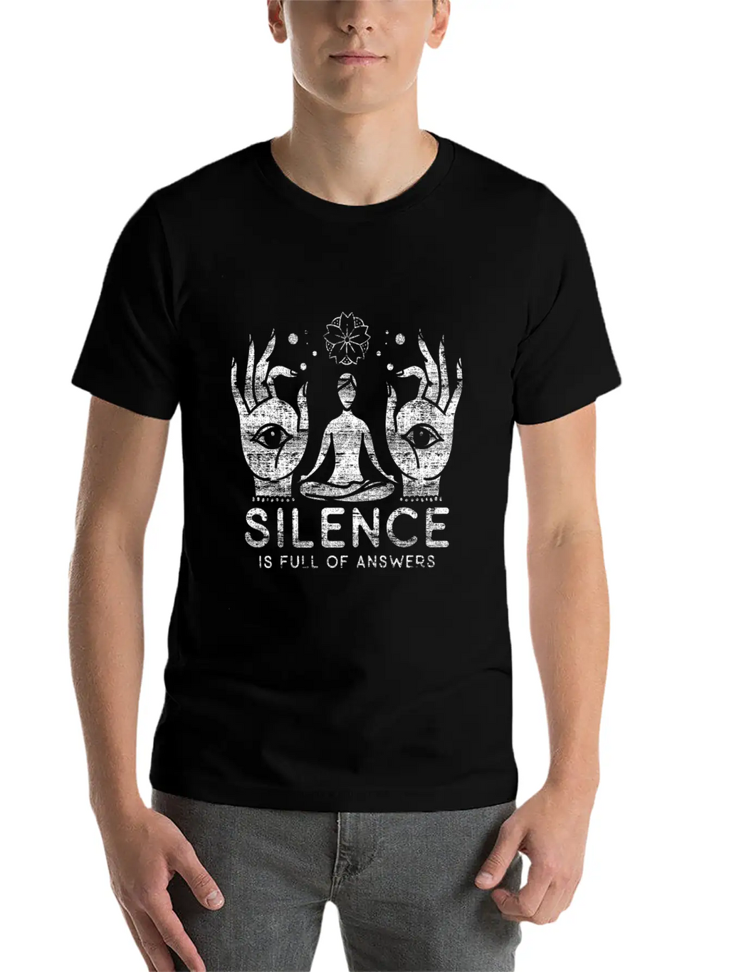 Meditation Stylish Everyday T-Shirt – Unisex Basic Cotton Tee