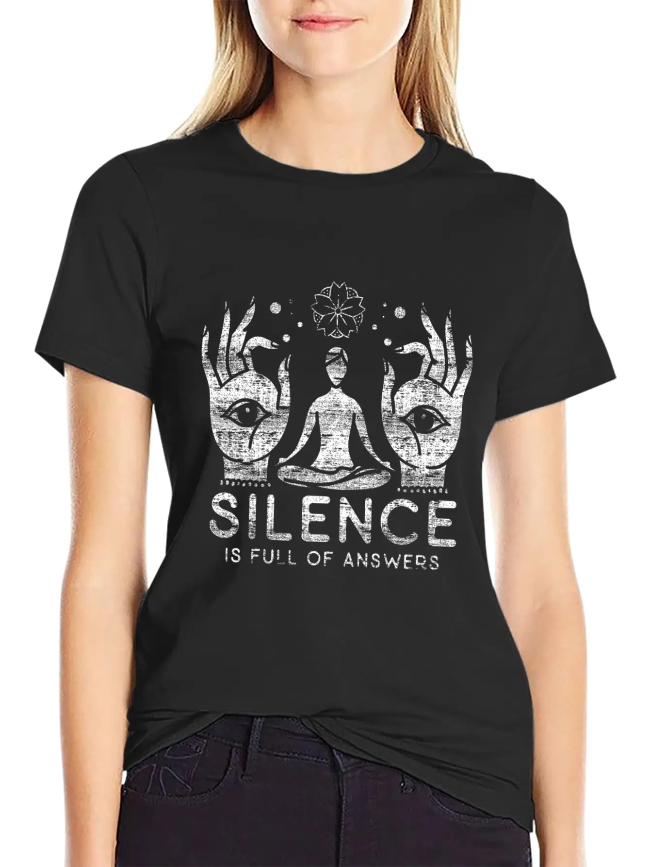 Meditation Stylish Everyday T-Shirt – Unisex Basic Cotton Tee