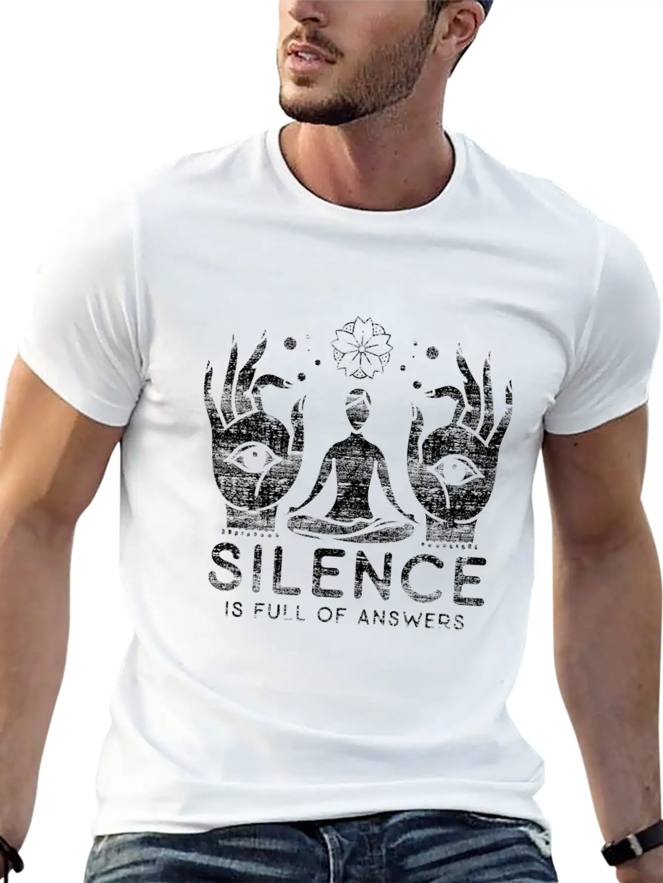 Meditation Stylish Everyday T-Shirt – Unisex Basic Cotton Tee