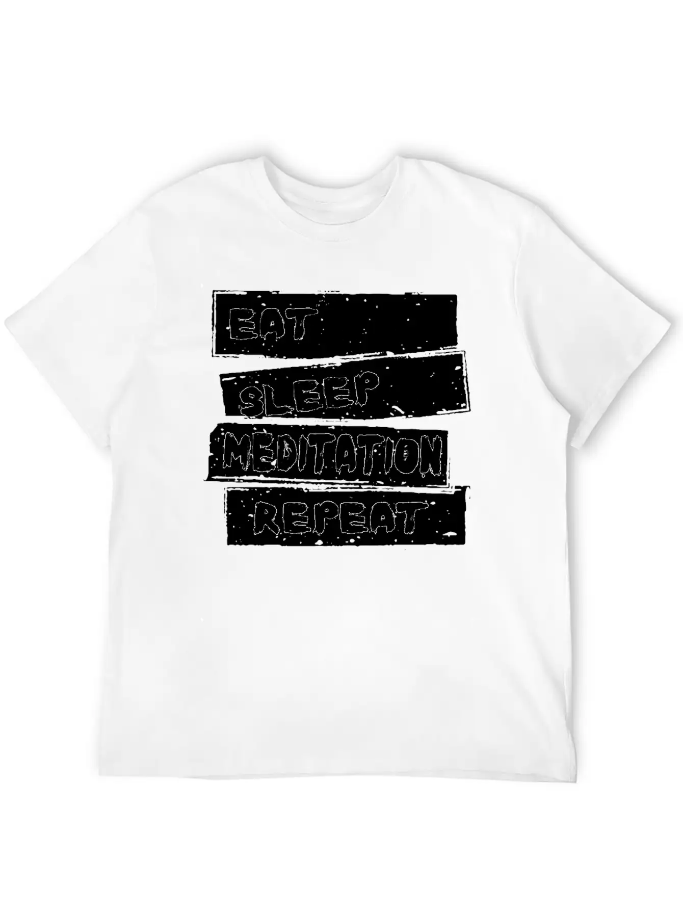 Meditation - Yogi Tee Shirt Unisex Short Sleeve Soft Cotton T-Shirt – Casual Everyday Wear