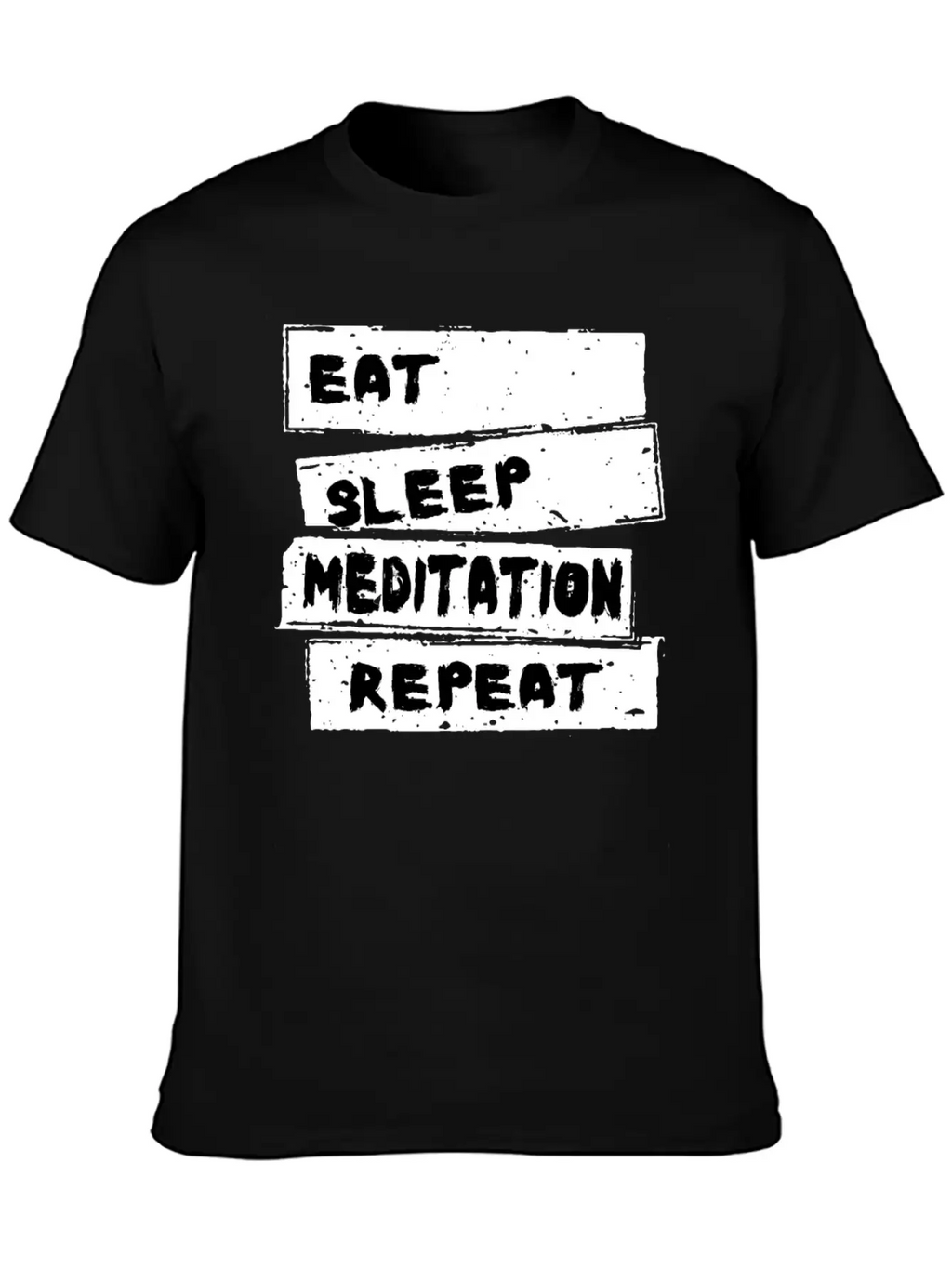 Meditation - Yogi Tee Shirt Unisex Short Sleeve Soft Cotton T-Shirt – Casual Everyday Wear