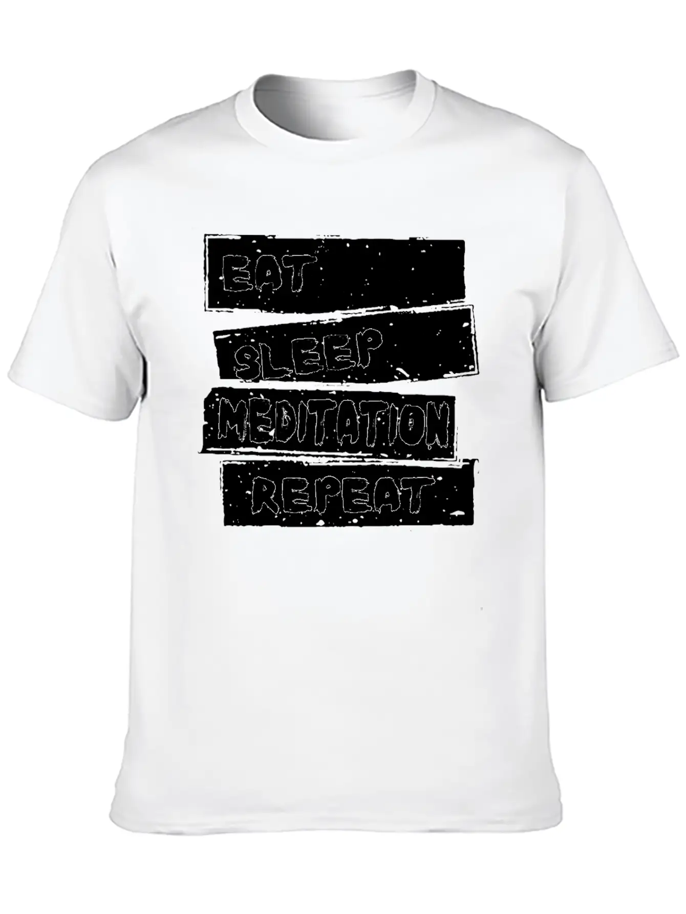 Meditation - Yogi Tee Shirt Unisex Short Sleeve Soft Cotton T-Shirt – Casual Everyday Wear
