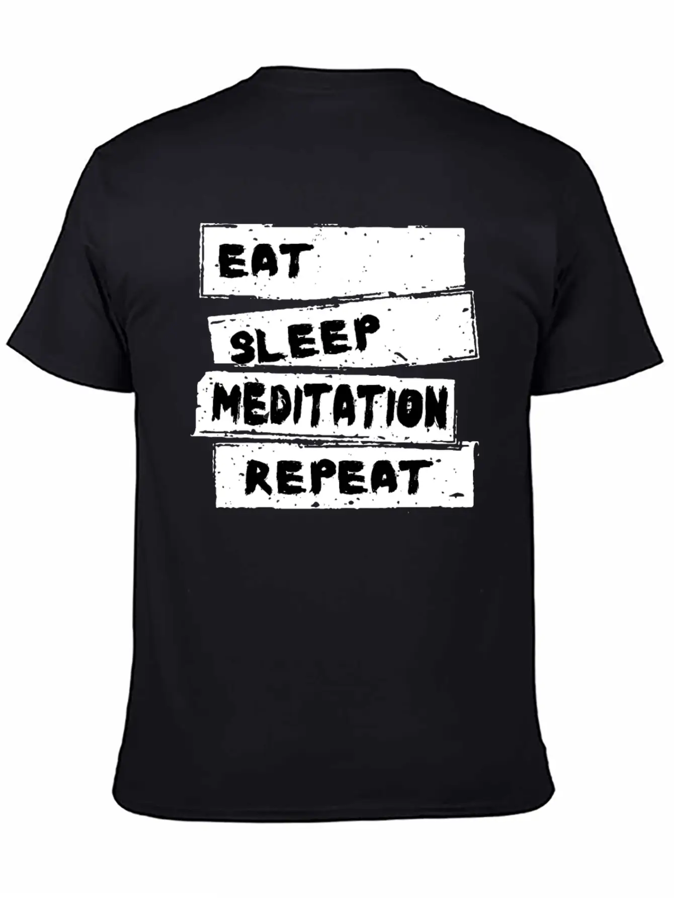 Meditation - Yogi Tee Shirt Unisex Short Sleeve Soft Cotton T-Shirt – Casual Everyday Wear