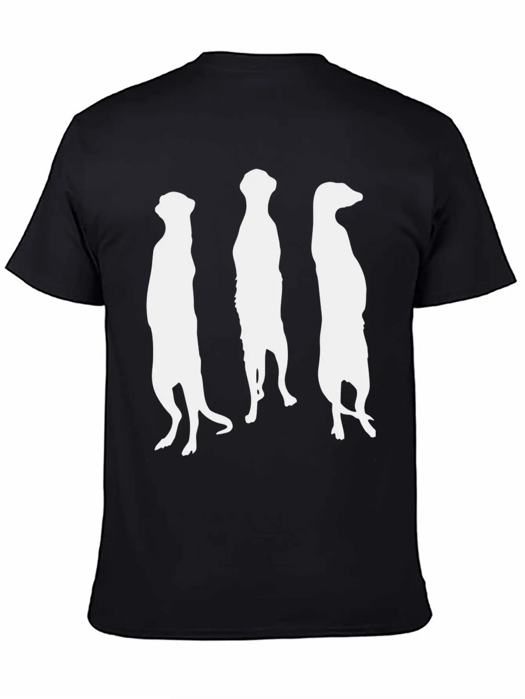 MEERKAT ACTION SHADOW FUNNY GIFT Unisex Casual T-Shirt – Clean Design For Daily Comfort