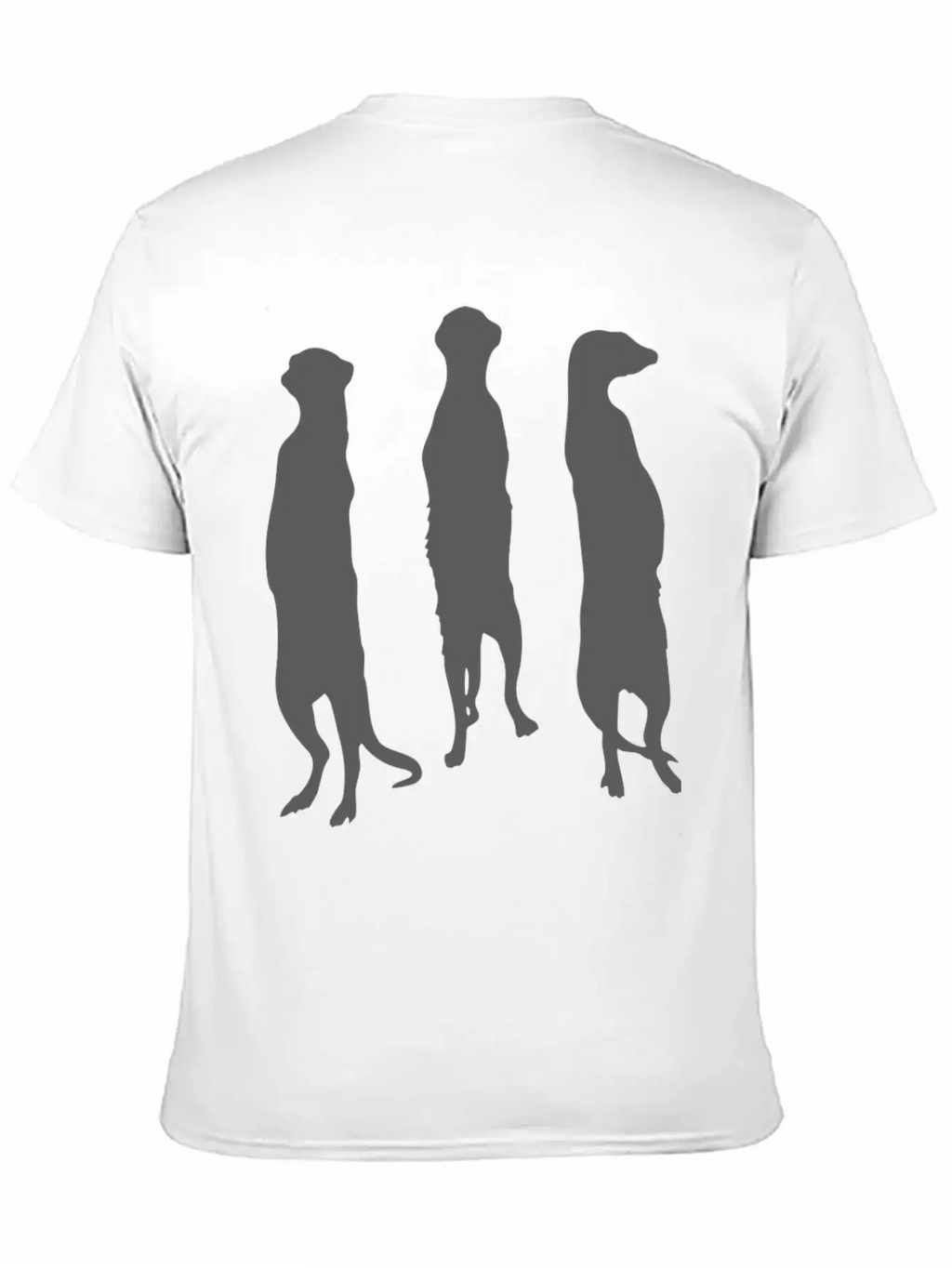 MEERKAT ACTION SHADOW FUNNY GIFT Unisex Casual T-Shirt – Clean Design For Daily Comfort