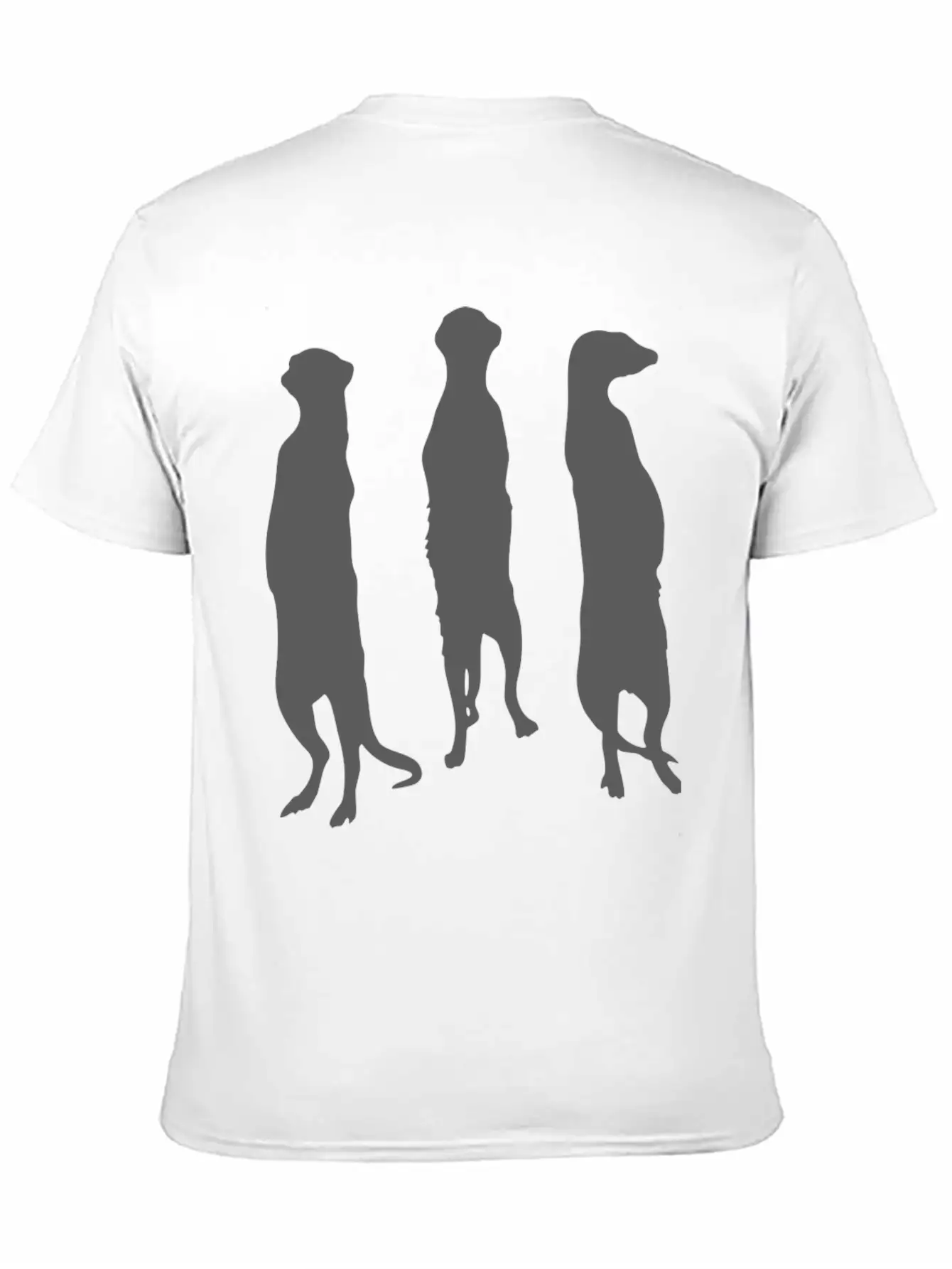 MEERKAT ACTION SHADOW FUNNY GIFT Unisex Casual T-Shirt – Clean Design For Daily Comfort