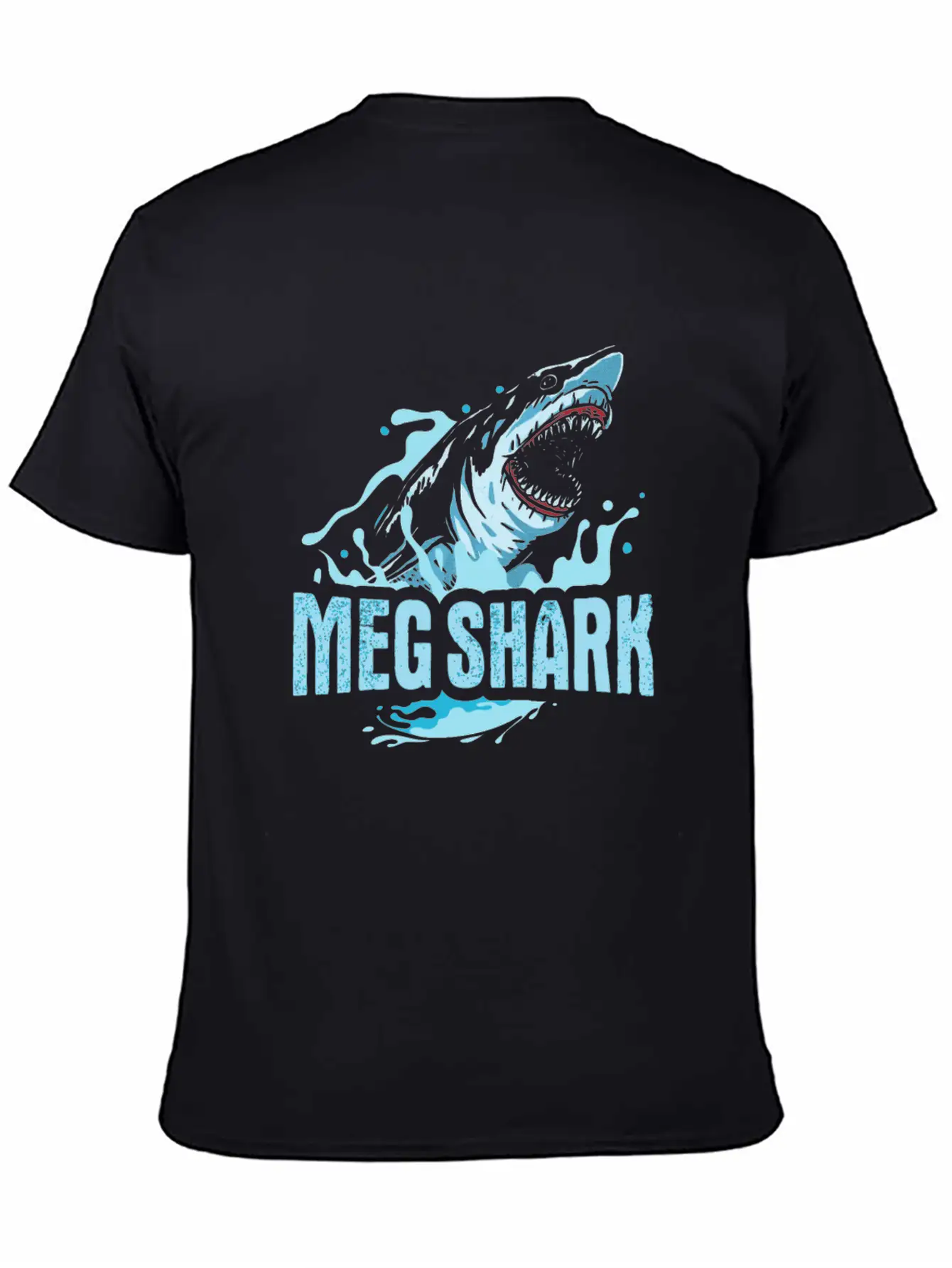 Meg Shark Design For A Killer Shark Fan Stylish Everyday T-Shirt – Unisex Basic Cotton Tee