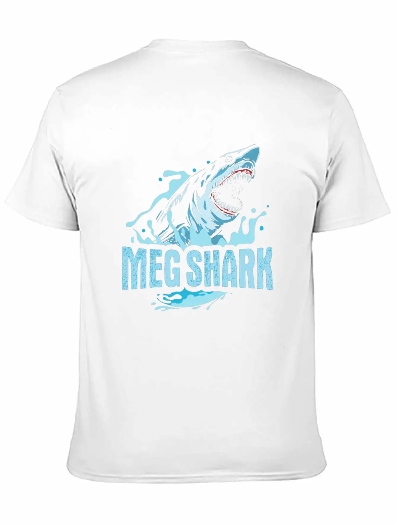 Meg Shark Design For A Killer Shark Fan Stylish Everyday T-Shirt – Unisex Basic Cotton Tee