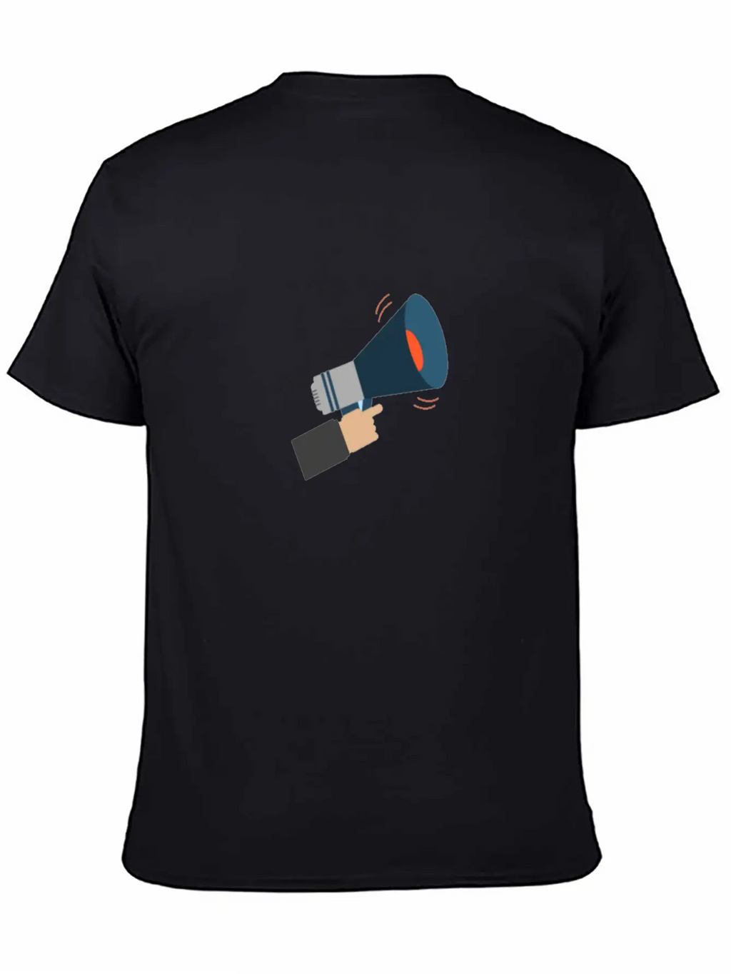 Megaphone Casual Graphic T-Shirt – Simple And Comfortable Daily Wear