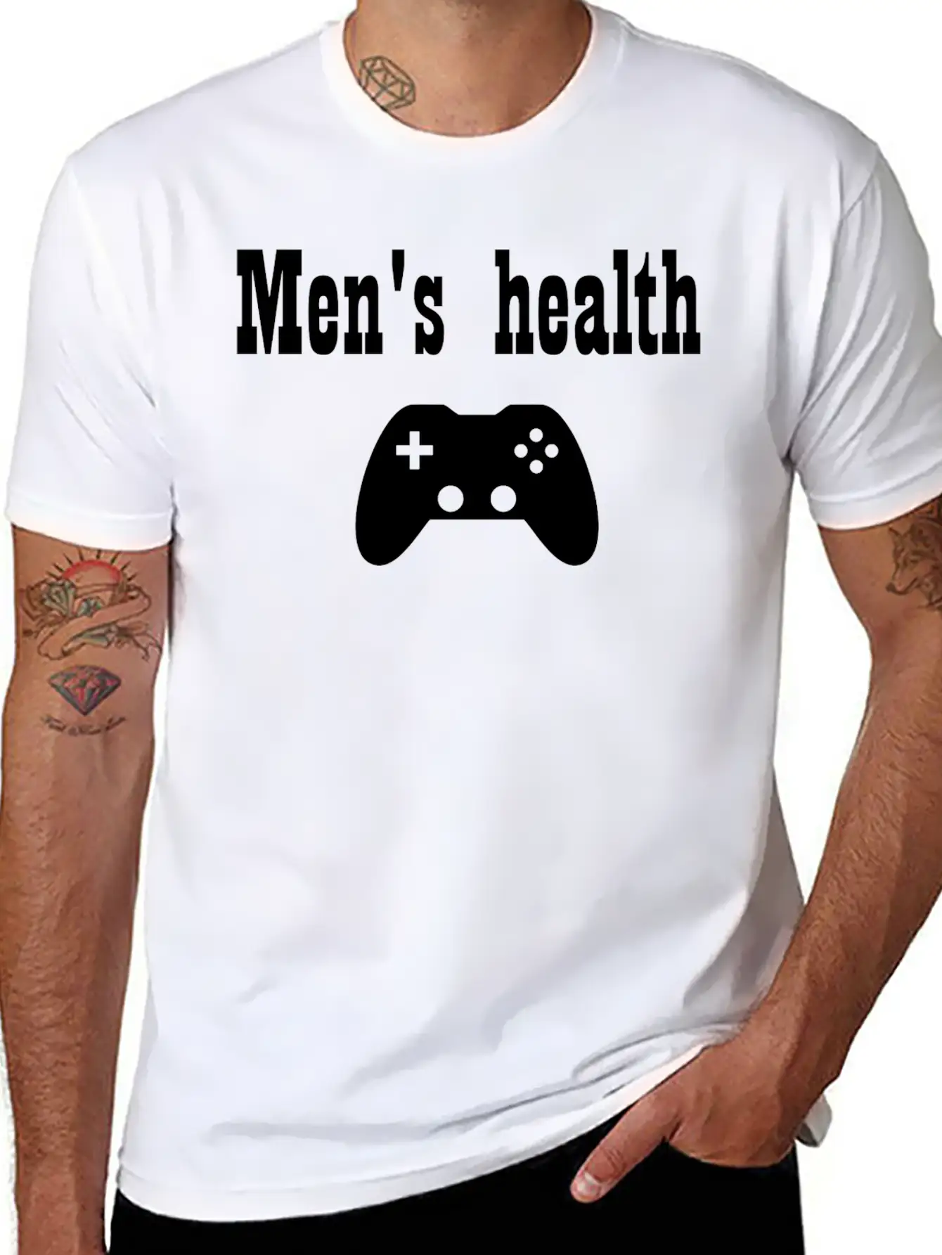 Men Health Essential Cotton Tee For Daily Outfits – Unisex Style