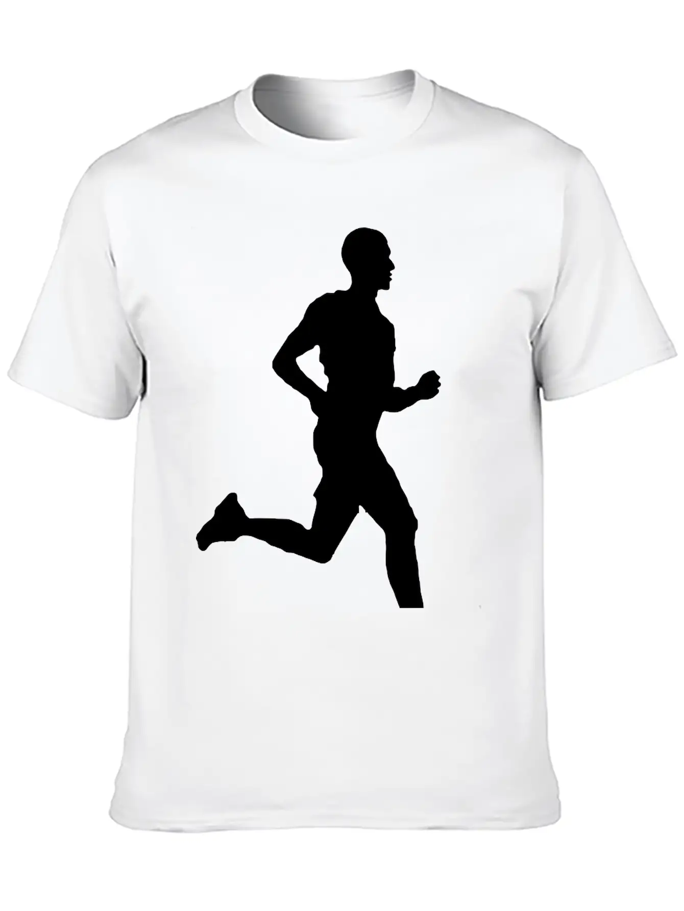 Men Running Workout Unisex Short Sleeve Soft Cotton T-Shirt – Casual Everyday Wear
