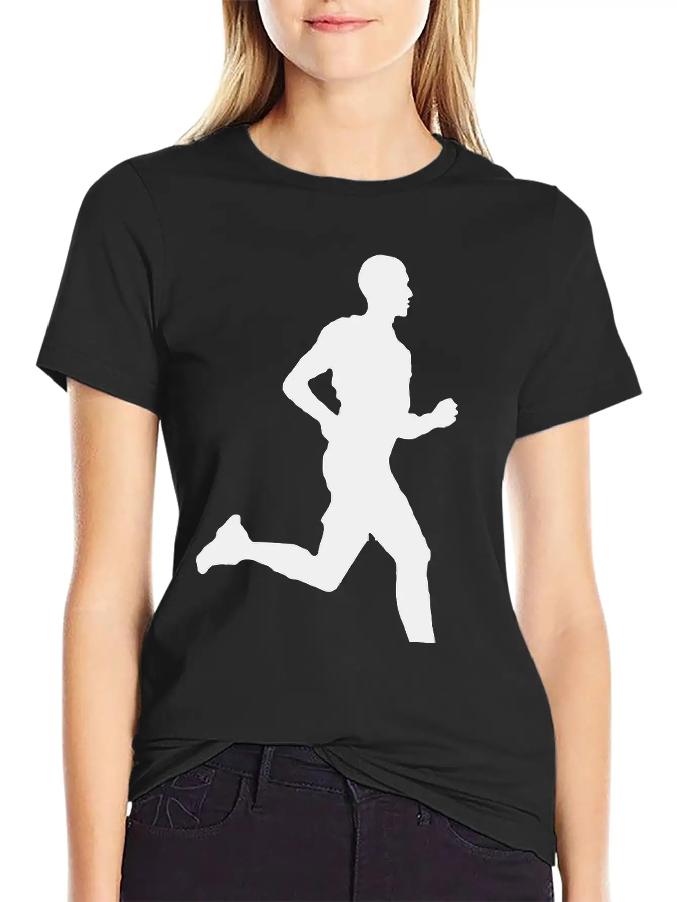 Men Running Workout Unisex Short Sleeve Soft Cotton T-Shirt – Casual Everyday Wear
