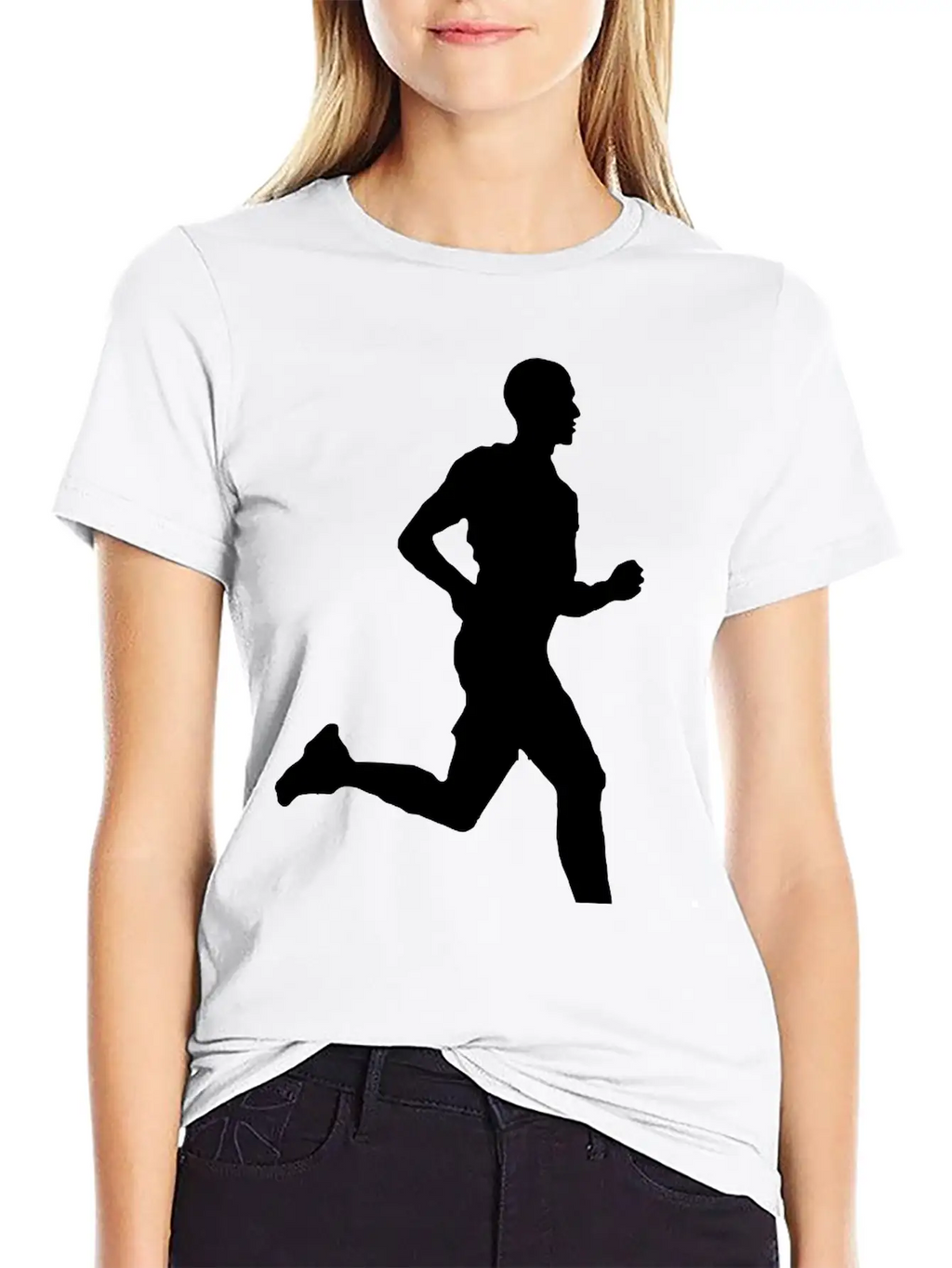 Men Running Workout Unisex Short Sleeve Soft Cotton T-Shirt – Casual Everyday Wear