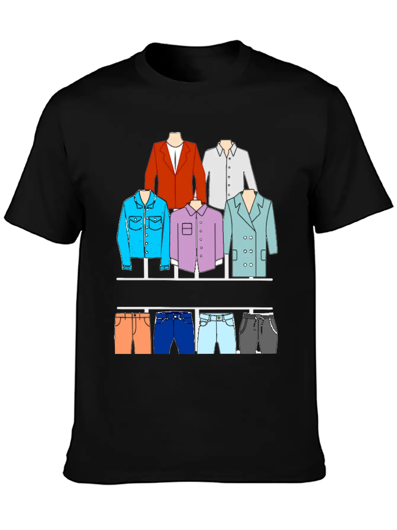 Men's Clothing Logo Breathable Soft Cotton T-Shirt – Timeless Casual Look