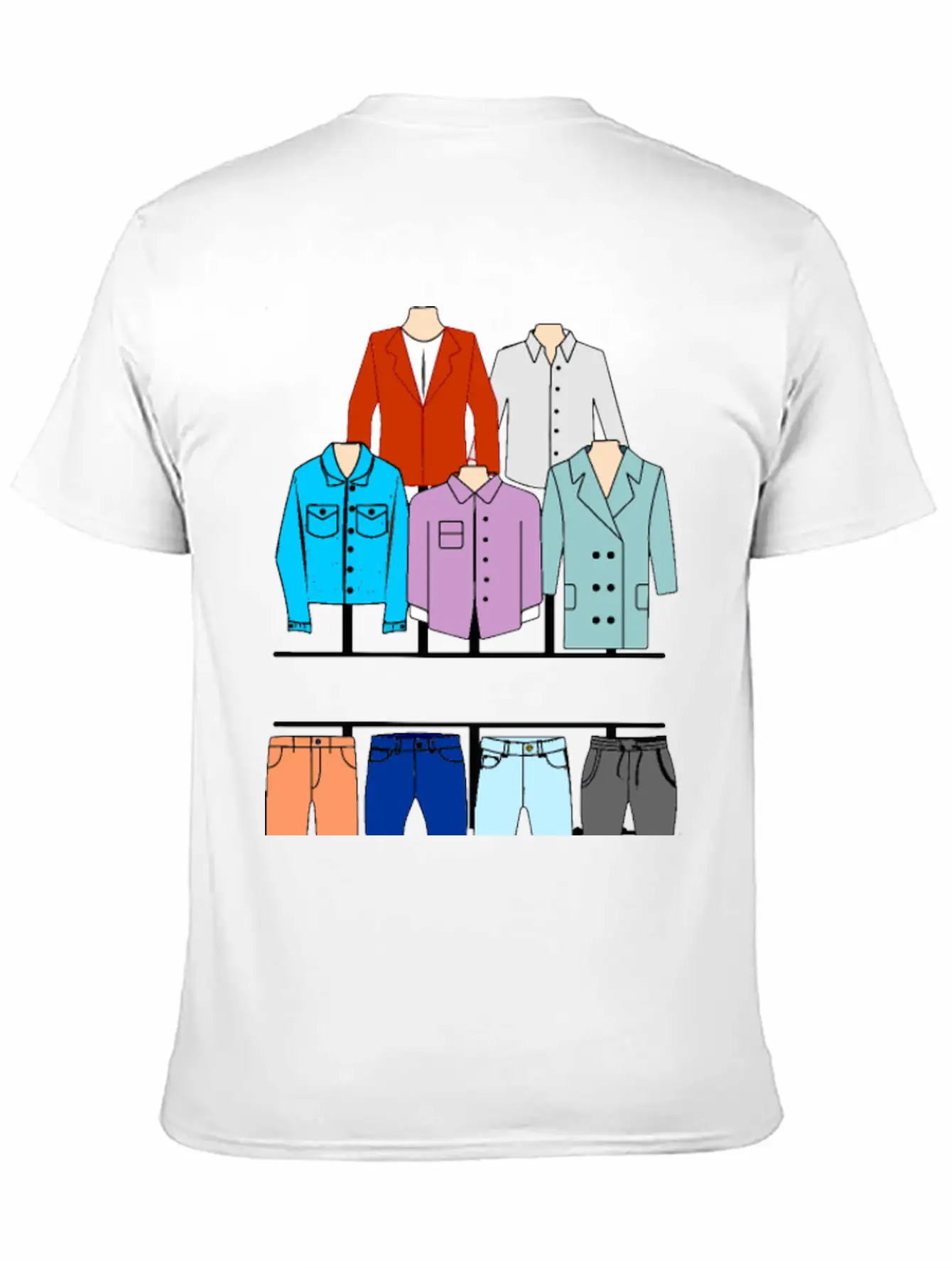 Men's Clothing Logo Breathable Soft Cotton T-Shirt – Timeless Casual Look