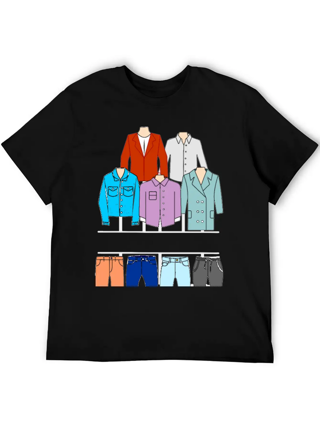 Men's Clothing Logo Breathable Soft Cotton T-Shirt – Timeless Casual Look