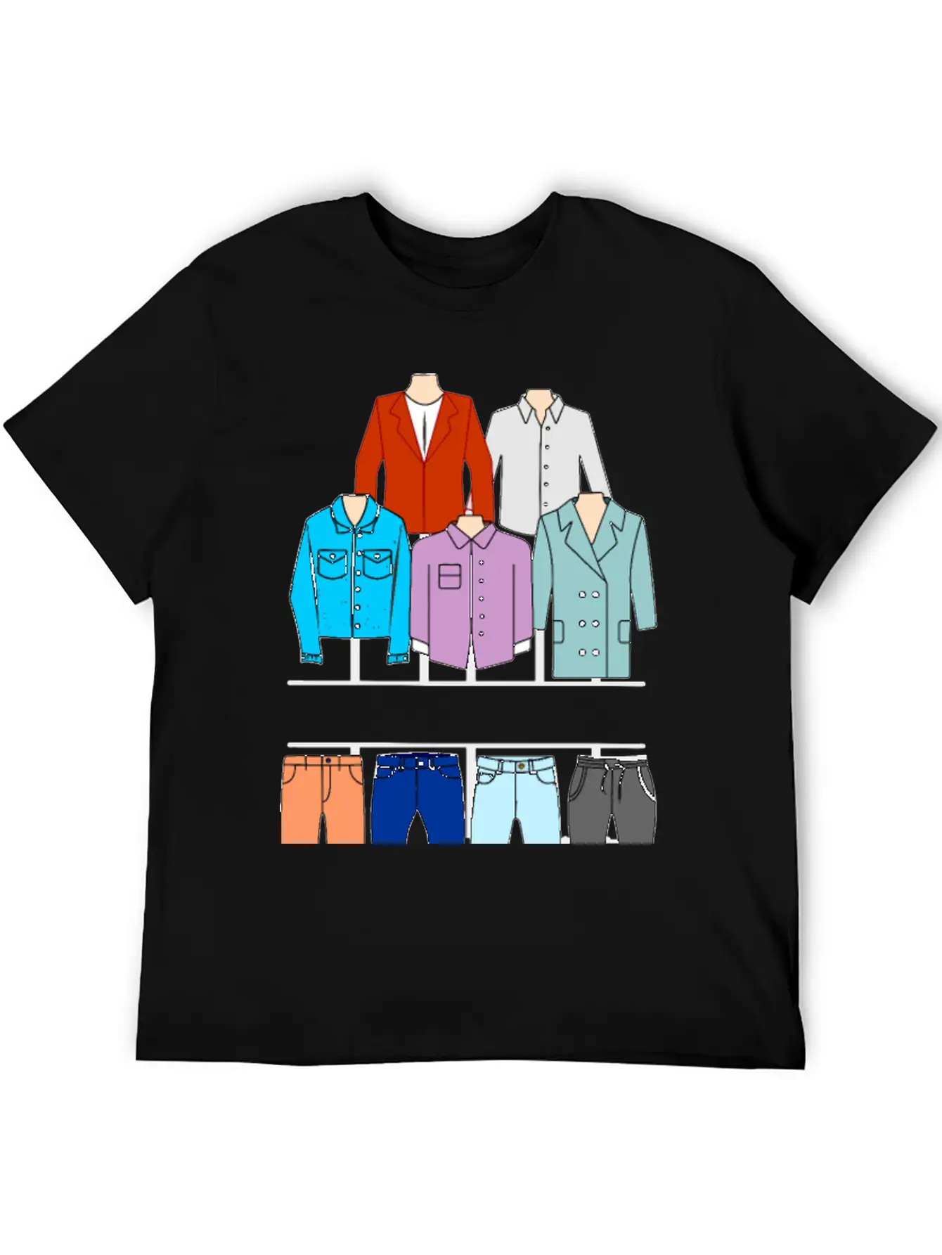 Men's Clothing Logo Breathable Soft Cotton T-Shirt – Timeless Casual Look