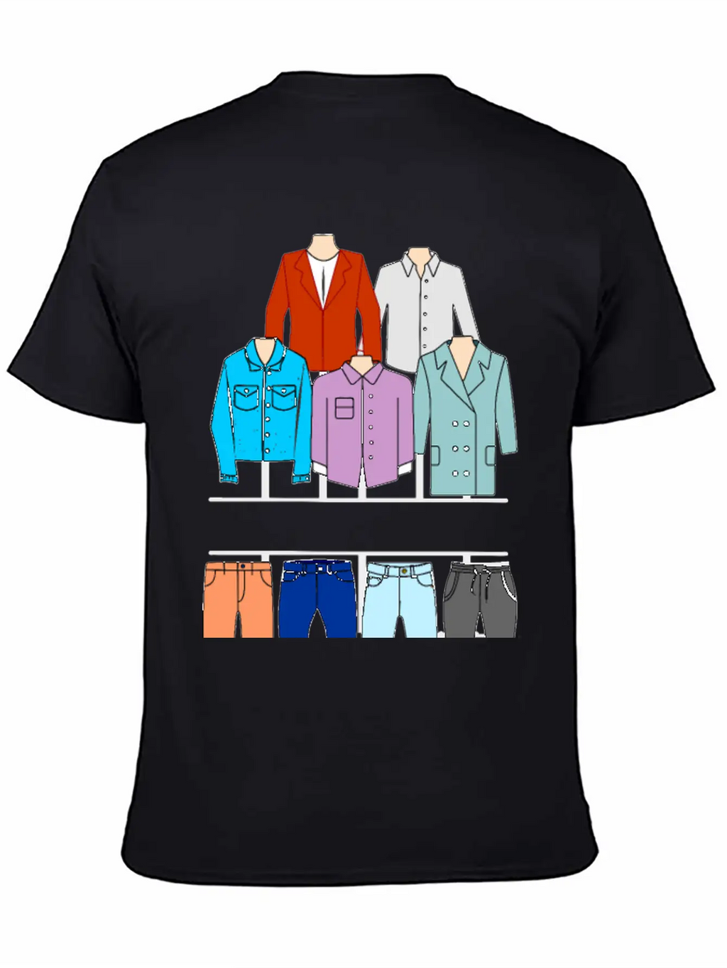 Men's Clothing Logo Breathable Soft Cotton T-Shirt – Timeless Casual Look