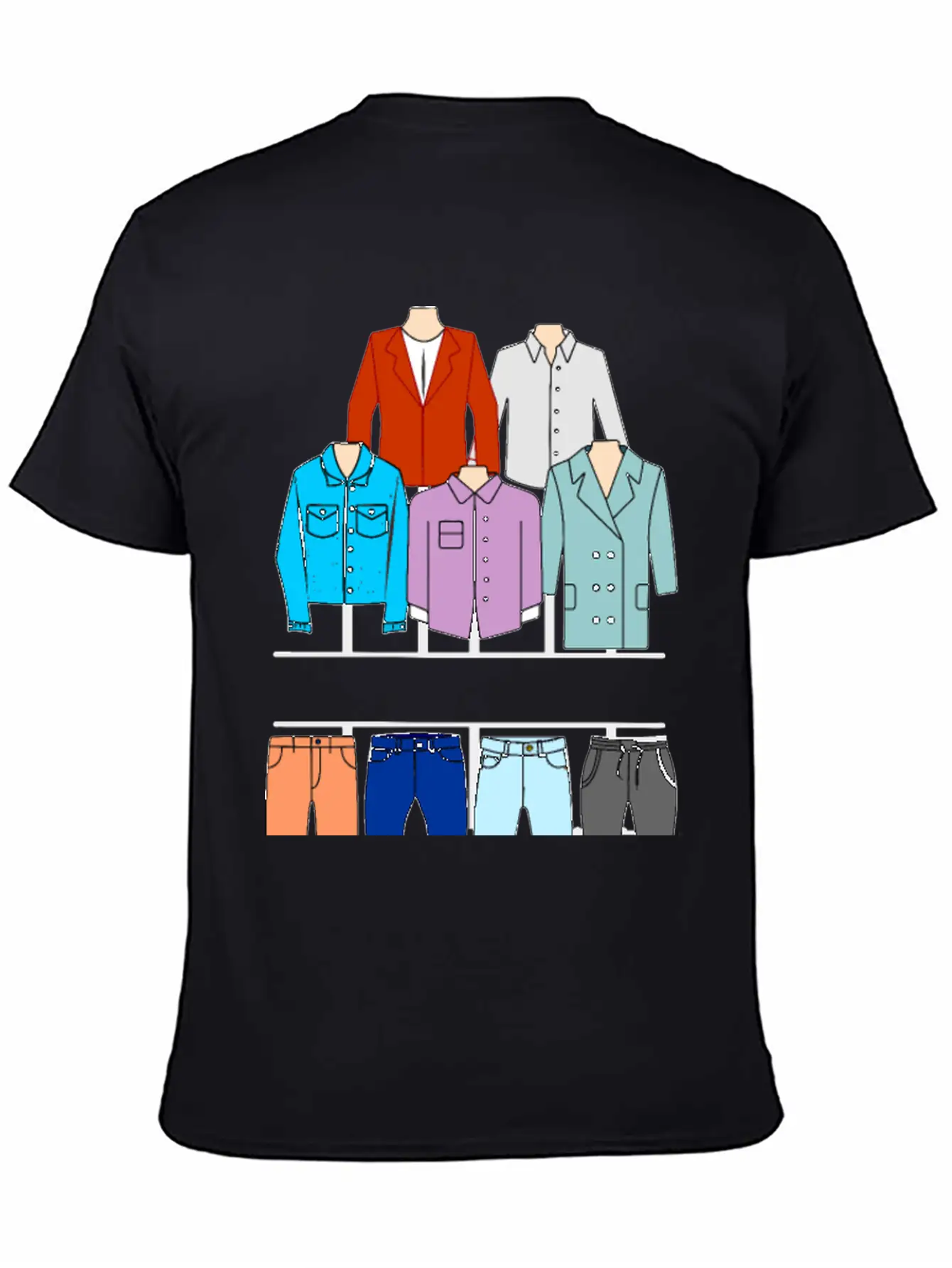 Men's Clothing Logo Breathable Soft Cotton T-Shirt – Timeless Casual Look