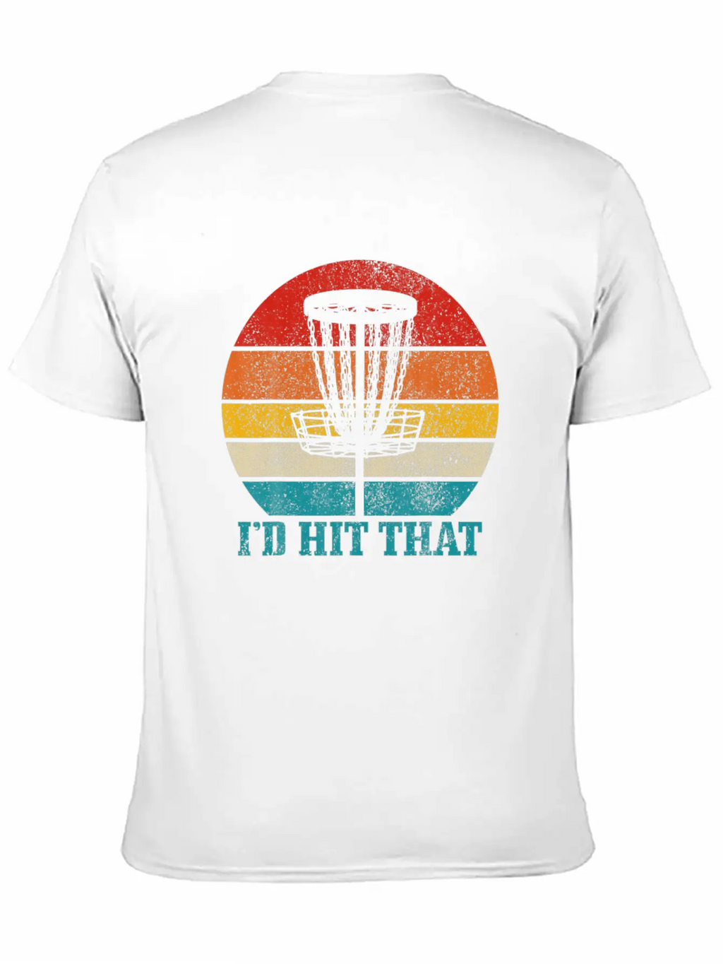 Mens Disco Golf I'd Hit That Funny Vintage Disc Unisex Casual T-Shirt – Clean Design For Daily Comfort