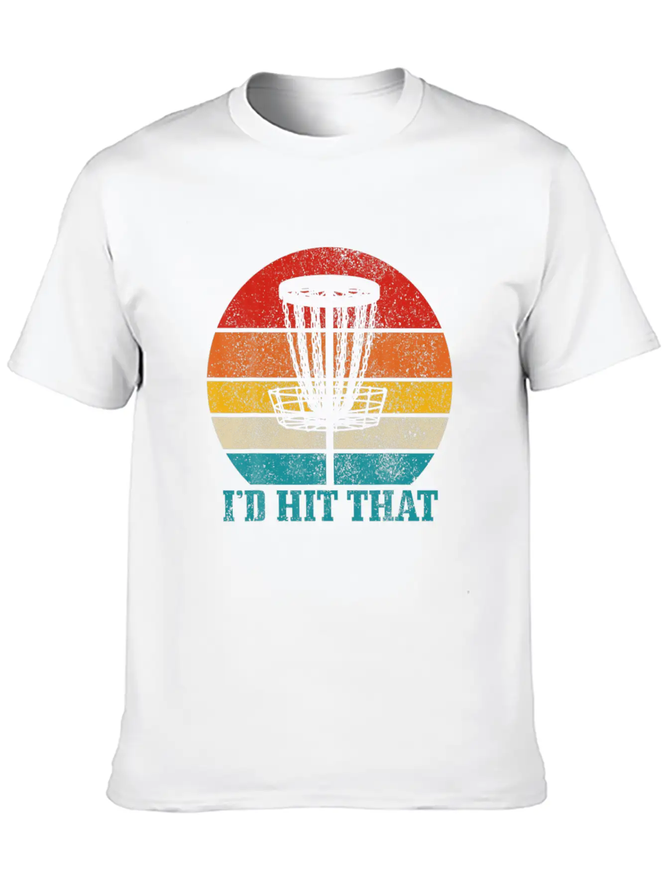 Mens Disco Golf I'd Hit That Funny Vintage Disc Unisex Casual T-Shirt – Clean Design For Daily Comfort