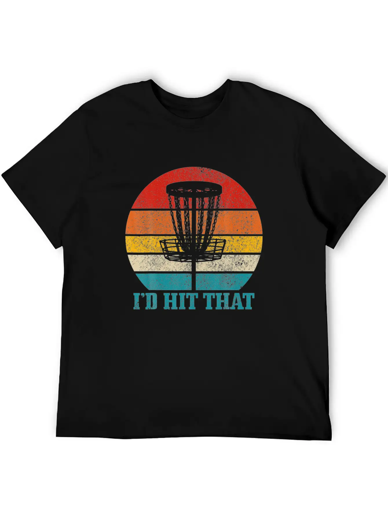 Mens Disco Golf I'd Hit That Funny Vintage Disc Unisex Casual T-Shirt – Clean Design For Daily Comfort
