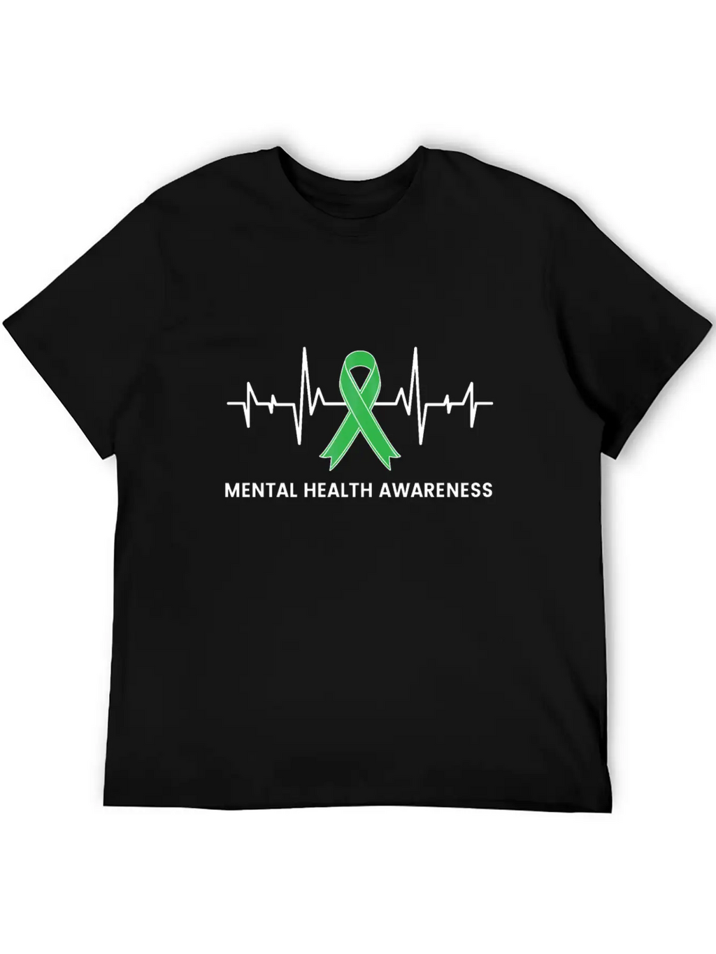 Mental Health Awareness Gift Survivor Support Casual Graphic T-Shirt – Simple And Comfortable Daily Wear