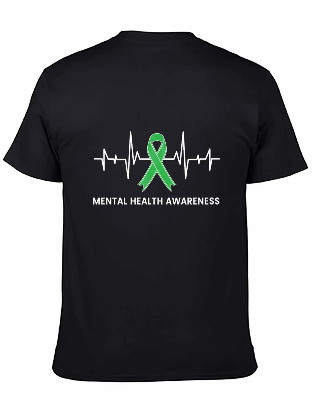 Mental Health Awareness Gift Survivor Support Casual Graphic T-Shirt – Simple And Comfortable Daily Wear