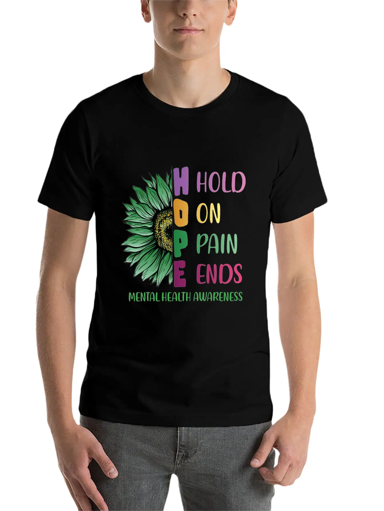 Mental Health Awareness Mental Health Awareness Unisex Short Sleeve Soft Cotton T-Shirt – Casual Everyday Wear