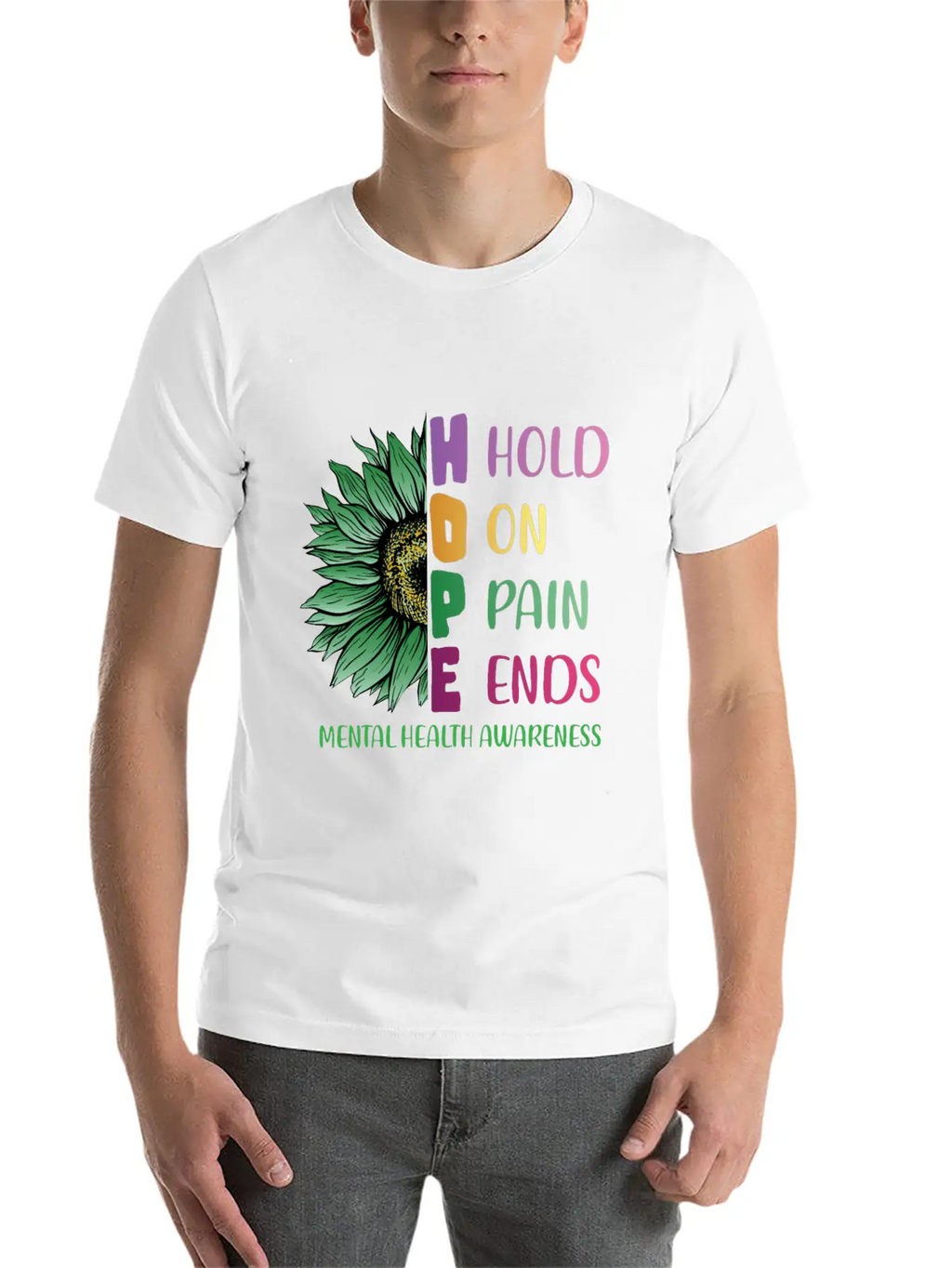 Mental Health Awareness Mental Health Awareness Unisex Short Sleeve Soft Cotton T-Shirt – Casual Everyday Wear