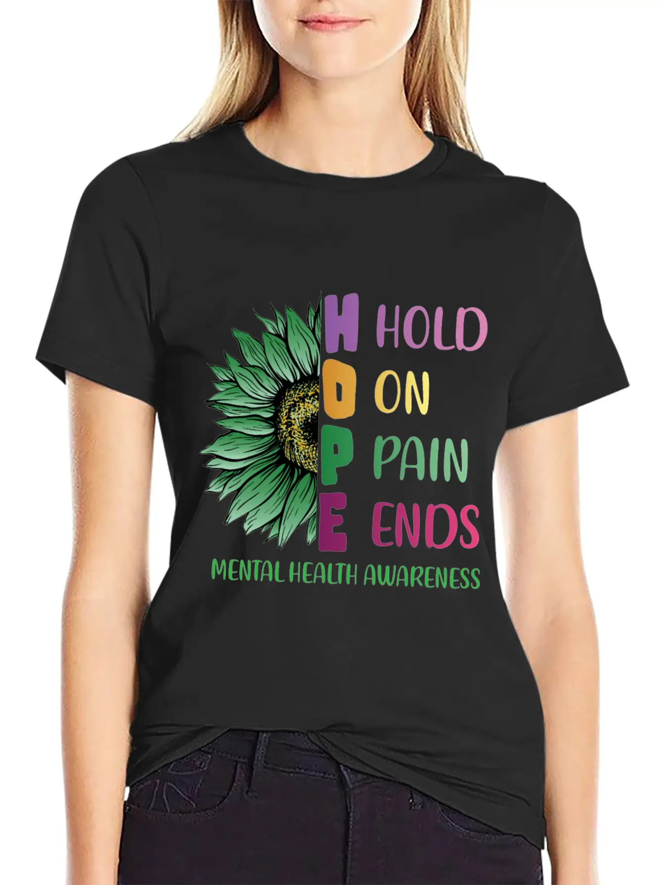 Mental Health Awareness Mental Health Awareness Unisex Short Sleeve Soft Cotton T-Shirt – Casual Everyday Wear