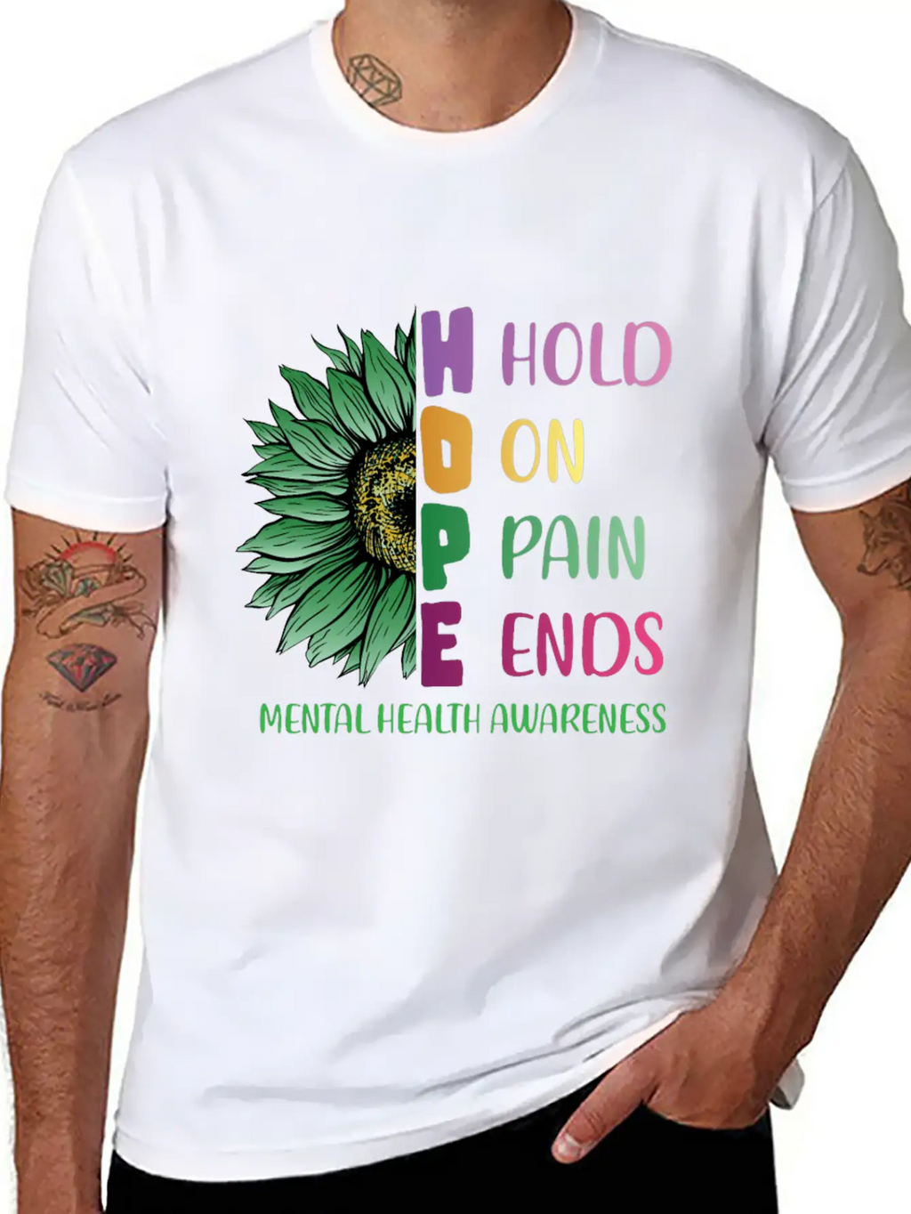 Mental Health Awareness Mental Health Awareness Unisex Short Sleeve Soft Cotton T-Shirt – Casual Everyday Wear