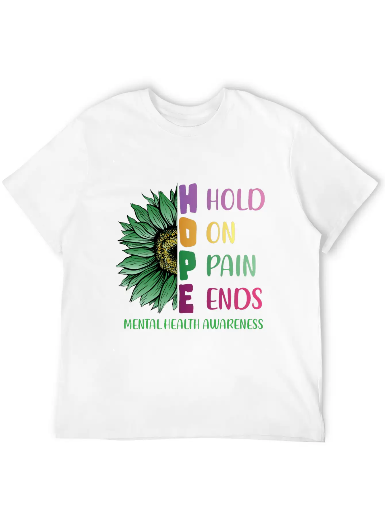 Mental Health Awareness Mental Health Awareness Unisex Short Sleeve Soft Cotton T-Shirt – Casual Everyday Wear