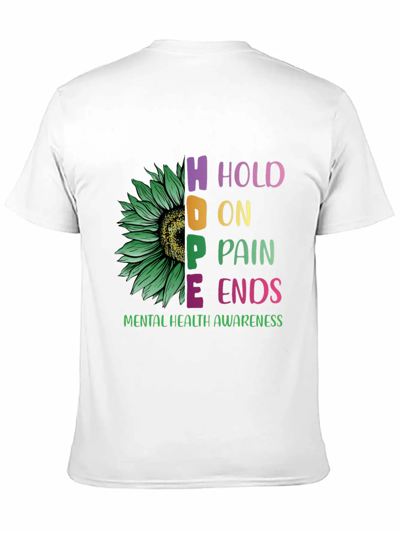 Mental Health Awareness Mental Health Awareness Unisex Short Sleeve Soft Cotton T-Shirt – Casual Everyday Wear