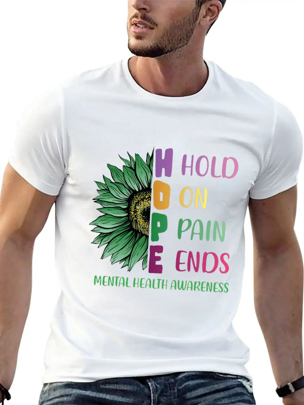 Mental Health Awareness Mental Health Awareness Unisex Short Sleeve Soft Cotton T-Shirt – Casual Everyday Wear