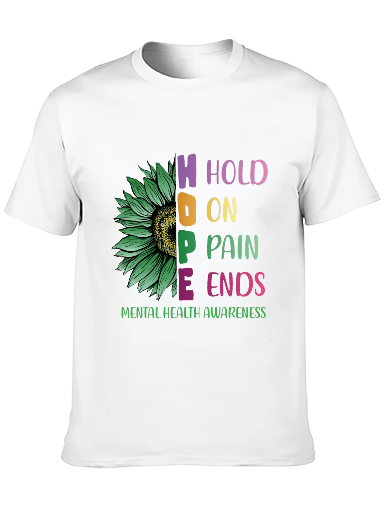 Mental Health Awareness Mental Health Awareness Unisex Short Sleeve Soft Cotton T-Shirt – Casual Everyday Wear