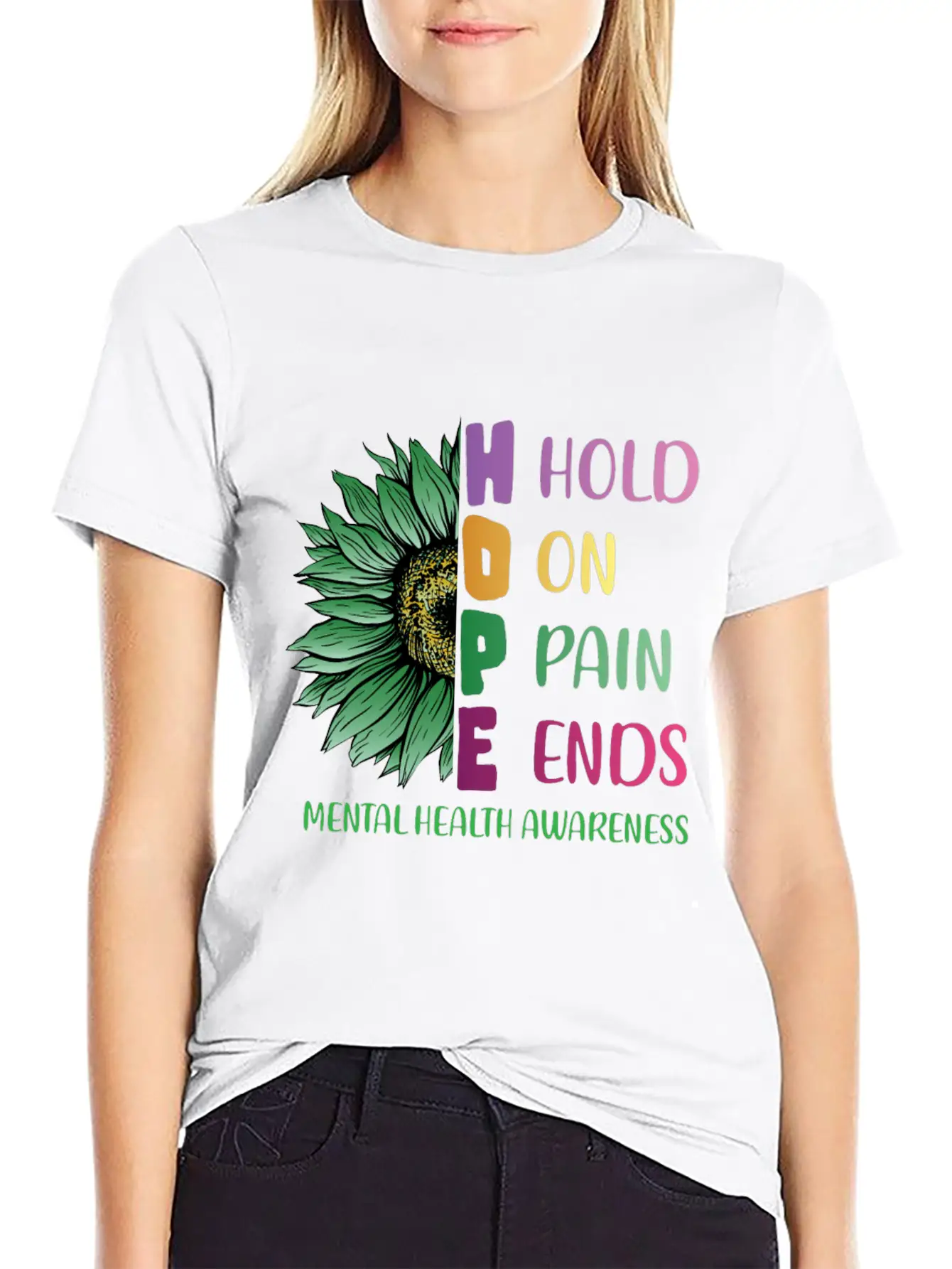 Mental Health Awareness Mental Health Awareness Unisex Short Sleeve Soft Cotton T-Shirt – Casual Everyday Wear