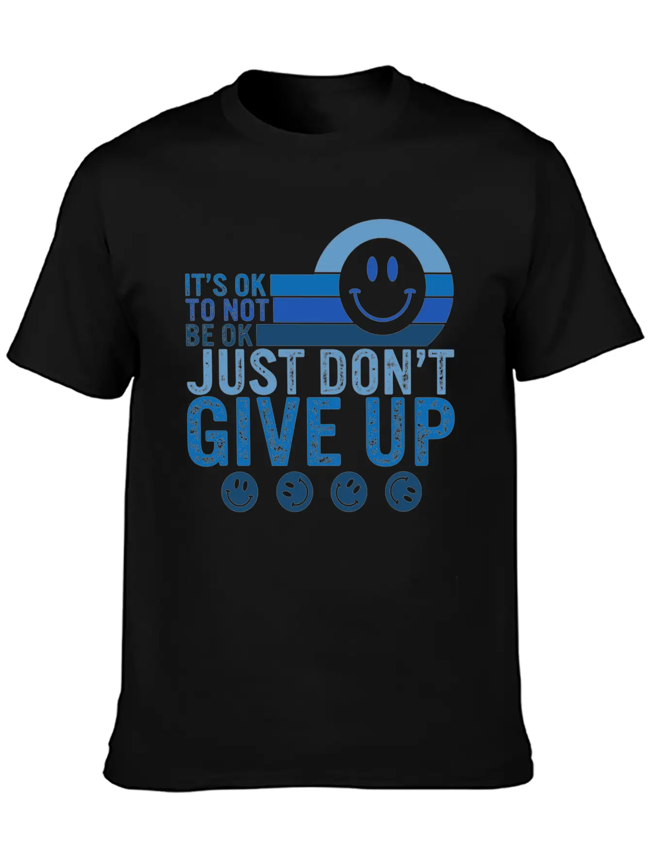 Mental Health Awareness Shirt, It's Okay To Not Breathable Soft Cotton T-Shirt – Timeless Casual Look