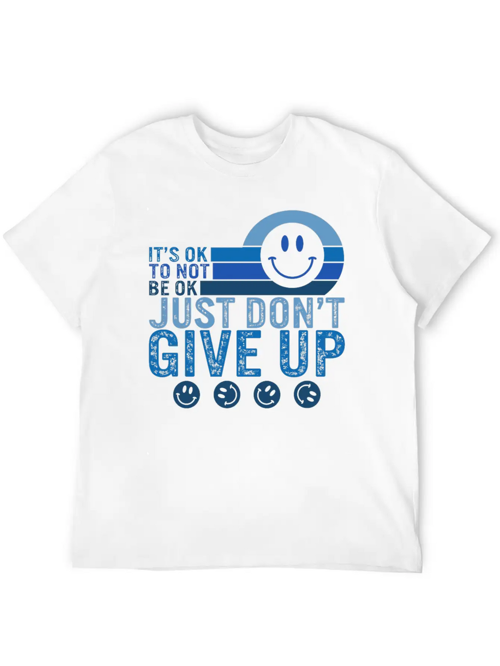 Mental Health Awareness Shirt, It's Okay To Not Breathable Soft Cotton T-Shirt – Timeless Casual Look
