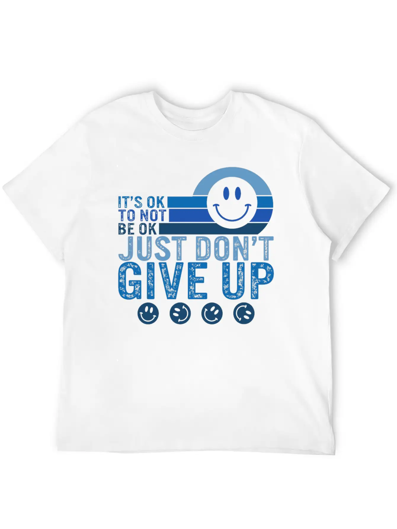 Mental Health Awareness Shirt, It's Okay To Not Breathable Soft Cotton T-Shirt – Timeless Casual Look