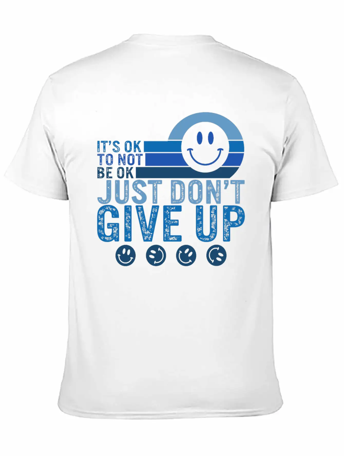 Mental Health Awareness Shirt, It's Okay To Not Breathable Soft Cotton T-Shirt – Timeless Casual Look