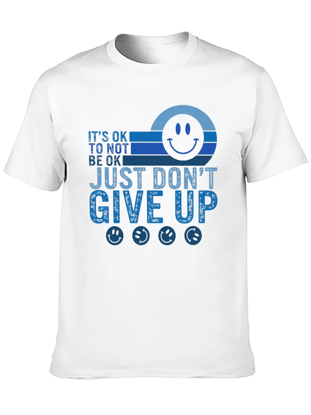 Mental Health Awareness Shirt, It's Okay To Not Breathable Soft Cotton T-Shirt – Timeless Casual Look