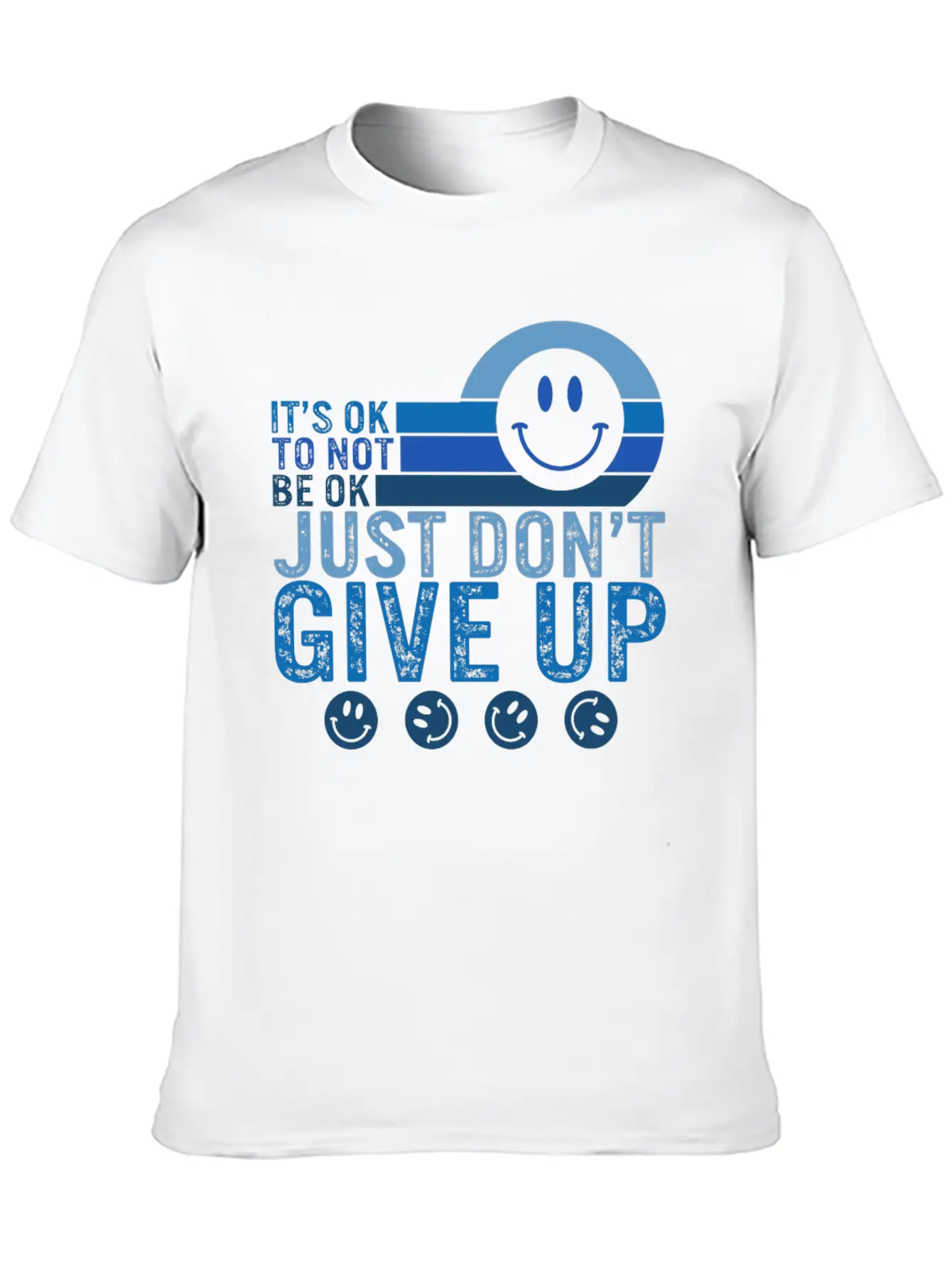 Mental Health Awareness Shirt, It's Okay To Not Breathable Soft Cotton T-Shirt – Timeless Casual Look