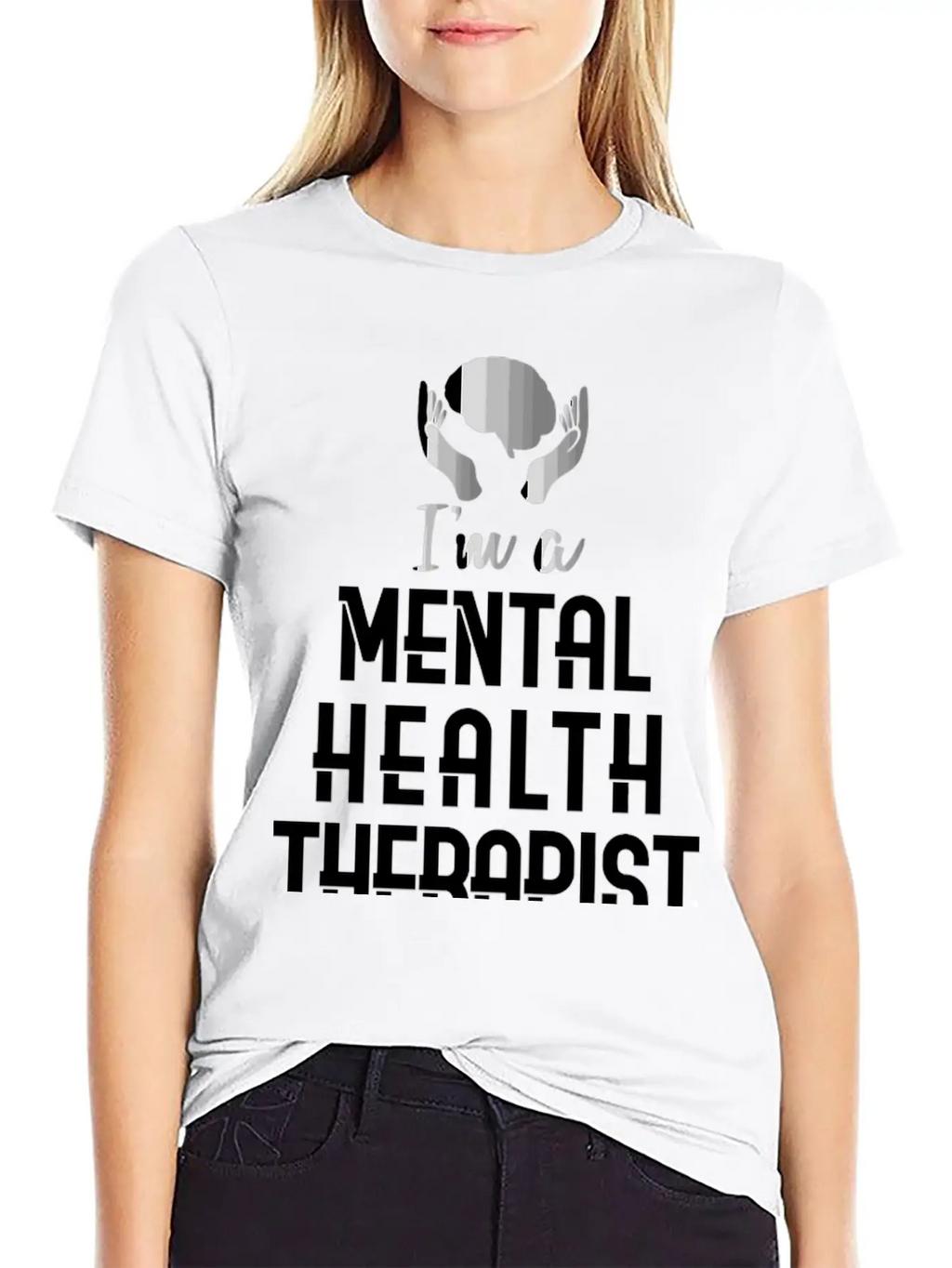 Mental Health Counselor Quote Therapist Casual Graphic T-Shirt – Simple And Comfortable Daily Wear